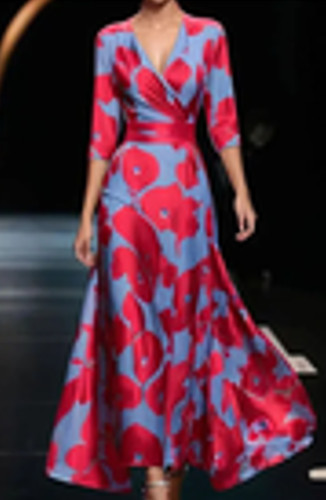 Elegantes kleid mit - elegantes,