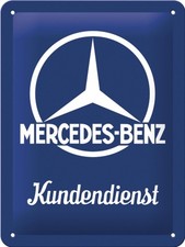 Blechschild Mercedes Benz -