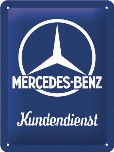 Blechschild mercedes benz - mercedes,