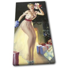 Vintage Girl Poster Sexy Retro