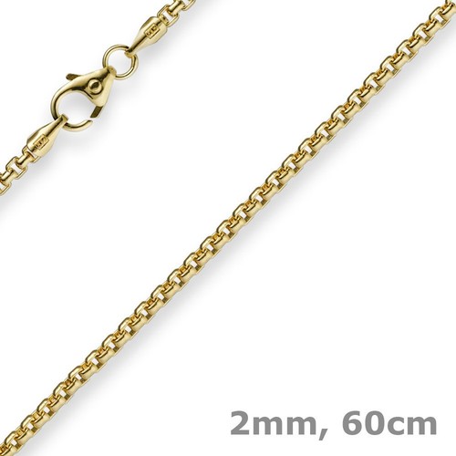 2mm venezianerkette rund 585 - 2mm,