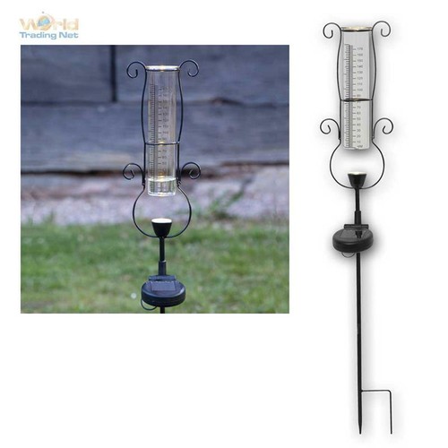 Led solar niederschlagsmesser - solar,
