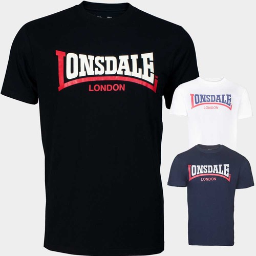 Lonsdale herren shirt two - lonsdale, t-shirt