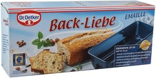 Dr. Oetker Back-Liebe Emaille Kastenform 30cm