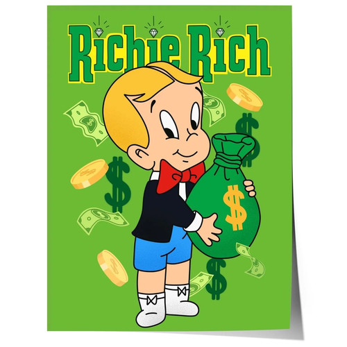 Richie rich cartoon figur - richie,