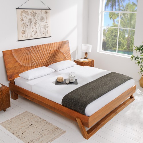 Bett scorpion 180x200cm braun - 180x200cm,