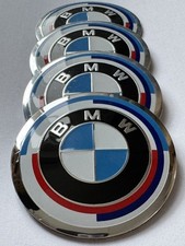 4X 70mm BMW 50 Jahre M Emblem