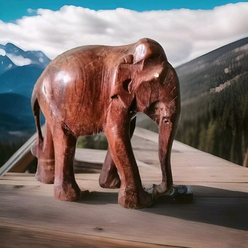 Elefant holz ohne - holz, 🐘