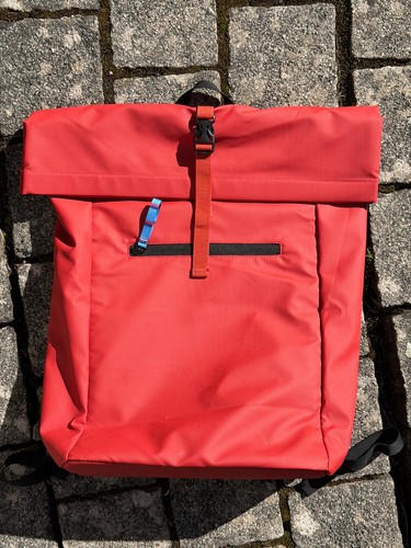 Rolltop rucksack rot - rucksack,