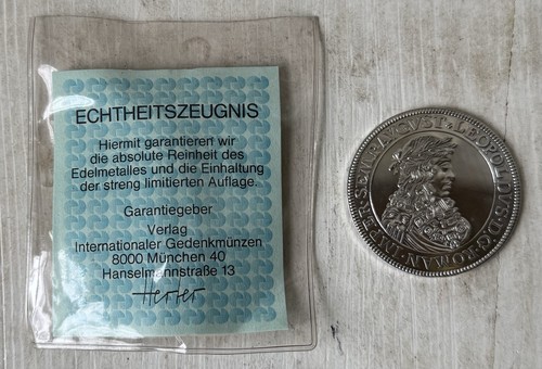 Sammler silber medaille münze - silber-medaille,