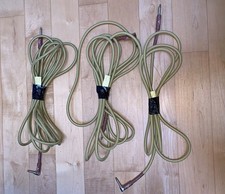 3x Fender Custom Shop Gitarrenkabel - Tweed