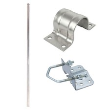 2m SAT Mast Aluminium