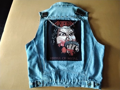 Anthrax kutte original - gr,
