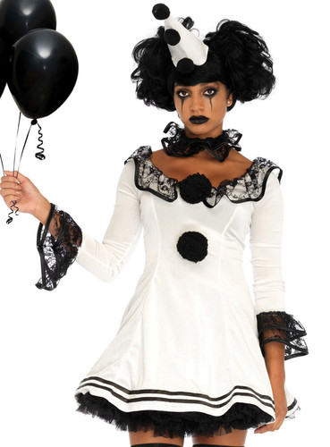 Pierrot rüschenkleid - pierrot,
