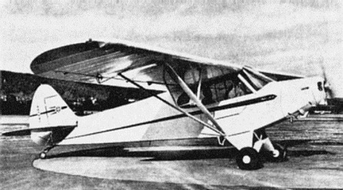 Bauplan piper super cub - bauplan, pa