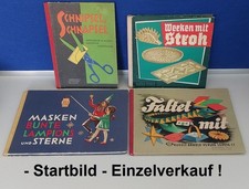 verschiedene DDR Bastelbücher