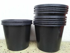 40 Pflanztöpfe Pflanzcontainer   Pflanzkübel   8 Liter  Ø 26cm  H. ca. 21cm +