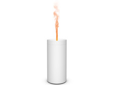 Stadler Form Ätherisches Öl Diffusor Weiß Lucy I - 037 Aroma Flammen Effekt