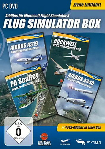 Flug simulator box zivile - flug,