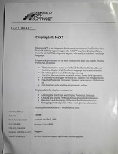 Displaytalk Next Fact Blatt