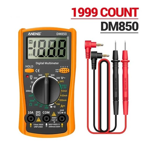 Dm850 digital multimeter - dm850, 1999