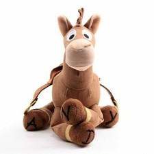 Toy Story Bullseye 10" Horse Brown Woody Jessie Kids Plush Toy Stuffed Doll Neu