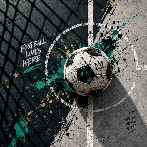 Panel fussball 50 cm - 50,