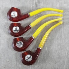 altes Mundstück Pfeife Zigarettenspitze Andenken Souvenir DRESDEN Sammler DDR