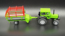 Wiking Deutz-Fahr DX 4.70 Ackerschlepper/Traktor mit Heuladewagen   - 1:87 H0 