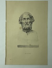 HOMER 1880s Antique Print