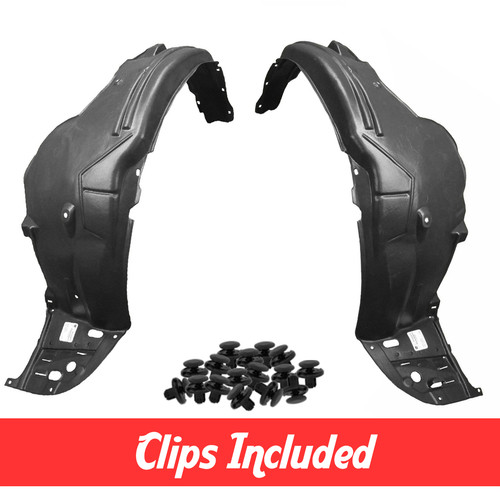 Front fender liner set - front,