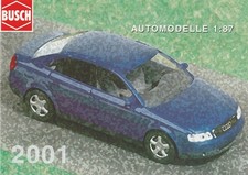 Katalog: Busch H0-Automodell-Katalog von 2001