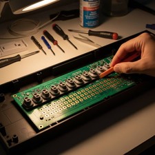 12-Tasten Kontaktgummi hohe