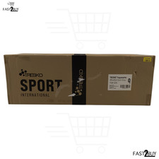 TRESKO Yogamatte 185x60x1,5 cm Grau – Rutschfest