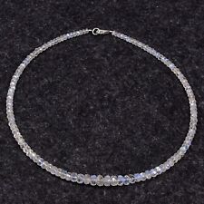 Mondstein Halskette, 925er