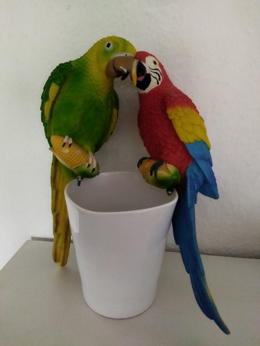 Dekofigur papagei ara vogel - dekofigur,