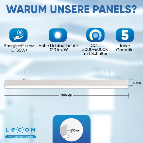 Lineare licht 120 - lineare, cm