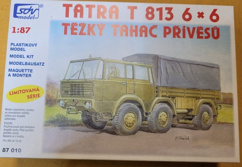 Sdv modell tatra t 813 - modell,