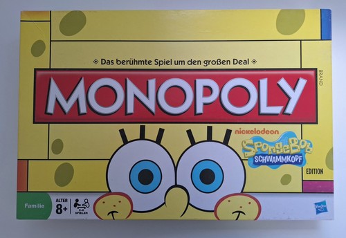 Monopoly spongebob schwammkopf - spongebob,