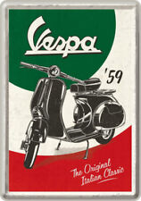 Blechpostkarte Vespa - The