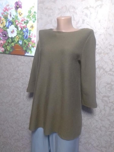 Women cos sweater khaki wool - sweater,