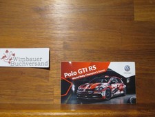 Original Aufkleber Polo GTI R5 World Rally Champion's Genes Volkswagenwerk, Akti