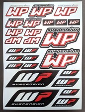 WP Suspension Aufkleber Set