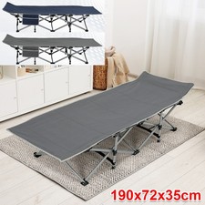 Feldbett Campingbett Bett Liege Gästebett 190 x 72 x 35cm Klappbett Faltbett DE