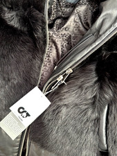 ALPHATAURI LEDERJACKE LAMMFELL