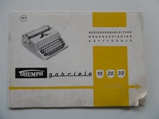 Bedinungsanleitung Triumph 97