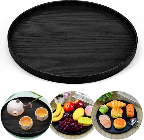 Rund tablett 30cm - 30cm, holz