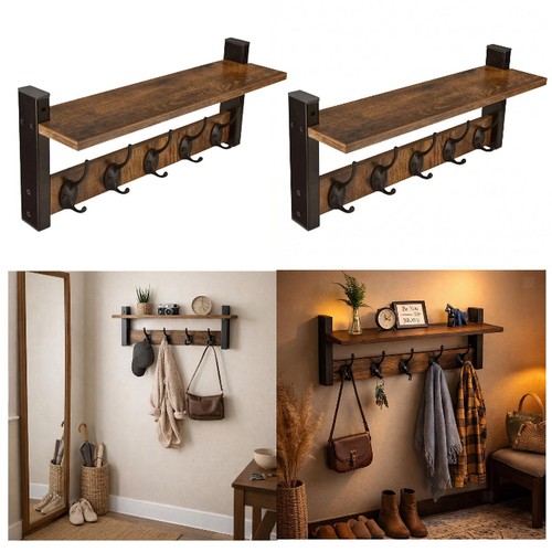 Wandgarderobe mit