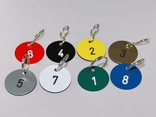 Schlüsselanhänger,Zahlenmark