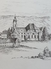 Zeichnung sign. Baumeister